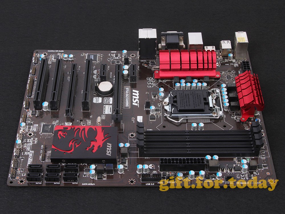 Original MSI B75A-G43 GAMING Intel B75 Motherboard MS-7758 LGA 1155