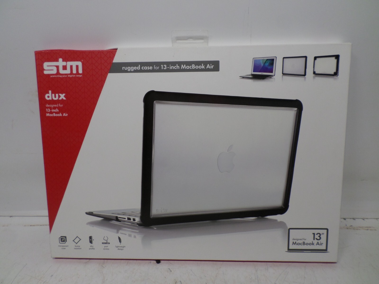 NEW STM Dux Shell Cover for MacBook Air 13" 2020/2018 Black