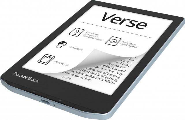 PocketBook Verse bright blue 6" E Ink Carta 758 × 1024 1500 mAH 8GB WiFi