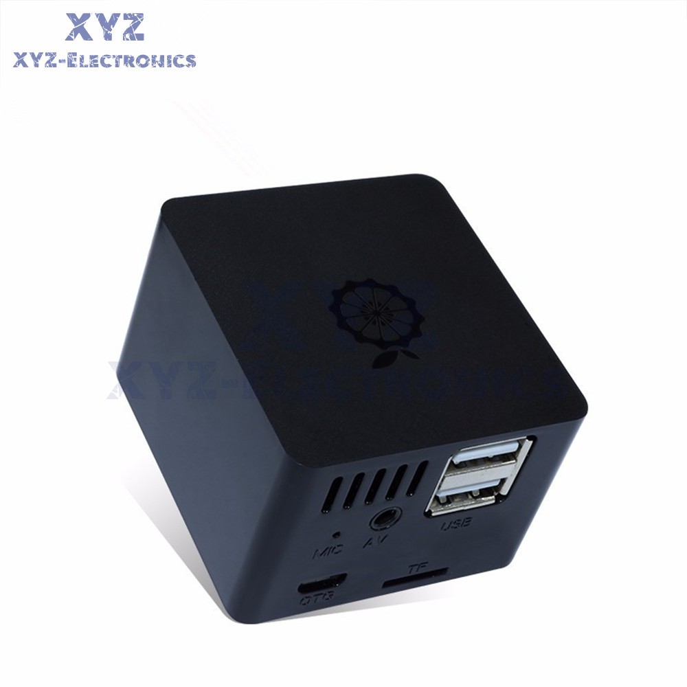 Black ABS Plastics Shell Cooling Case for Orange Pi Zero and Expansion Board
