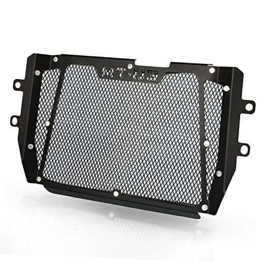 Motorcycle Radiator Protective Cover Motorcycle Radiator guard-A-black