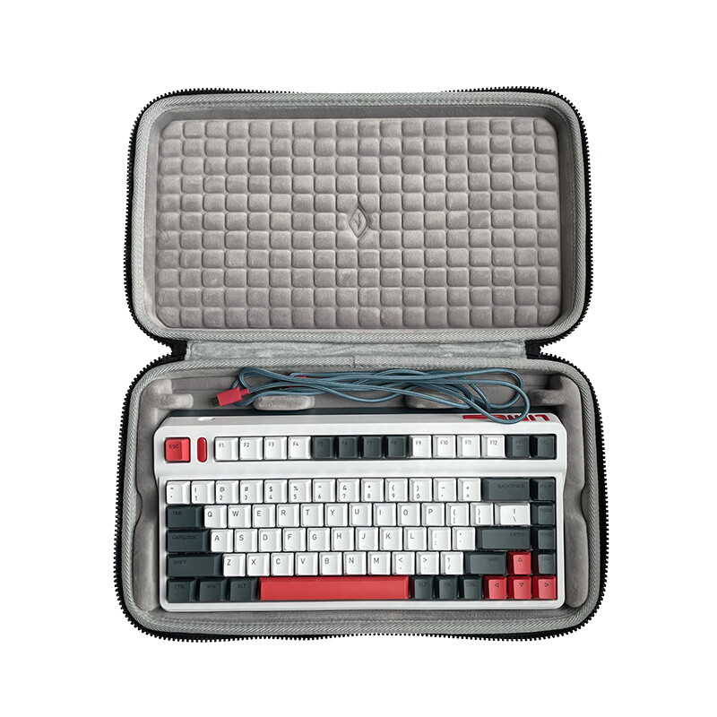 Black Storage Portable Carry Case Box For IQUNIX L80 A80 Wireless Wired Keyboard