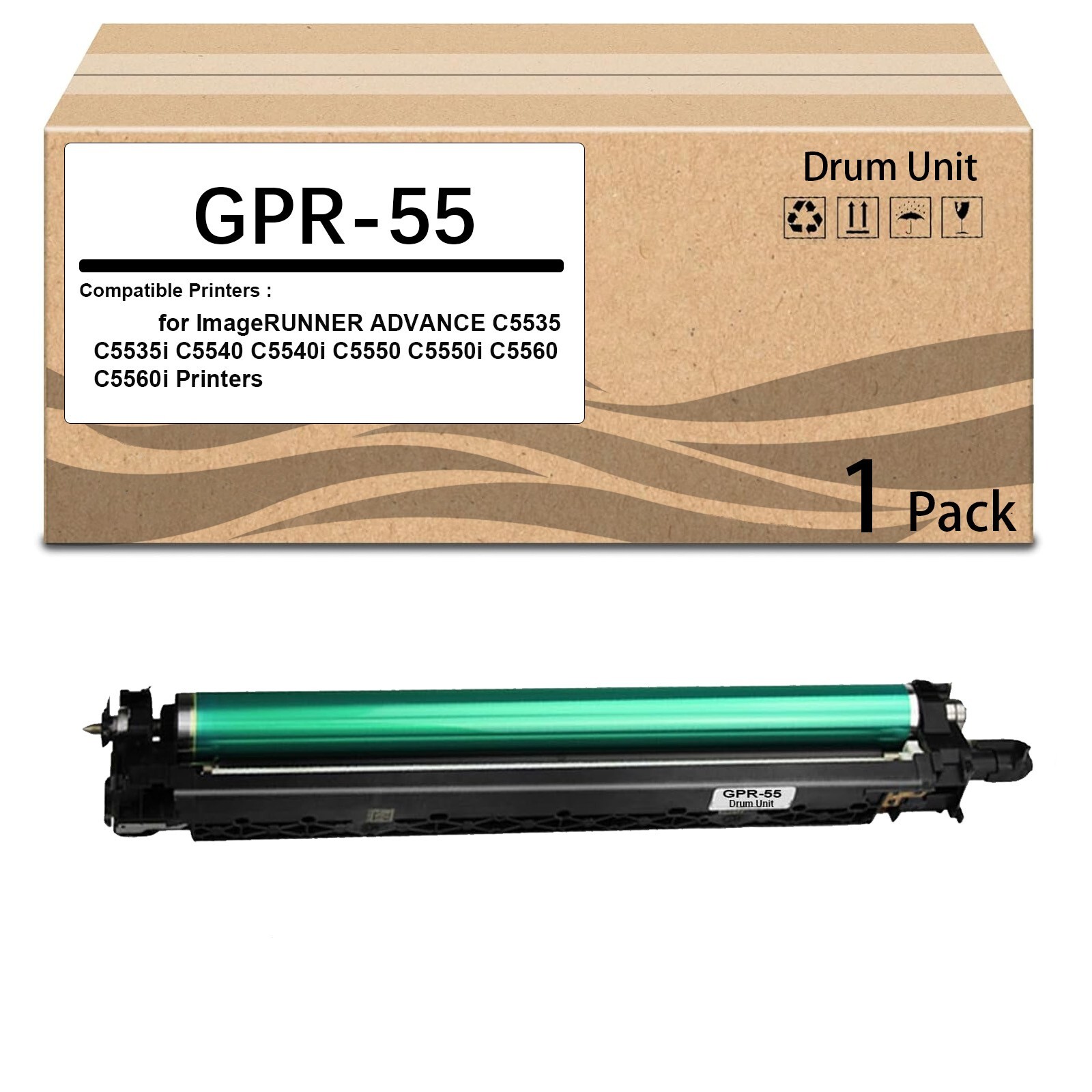 1PK GPR-55 GPR55 Drum Unit Use for ImageRunner Advance C5535 C5535i C5540 C5540i