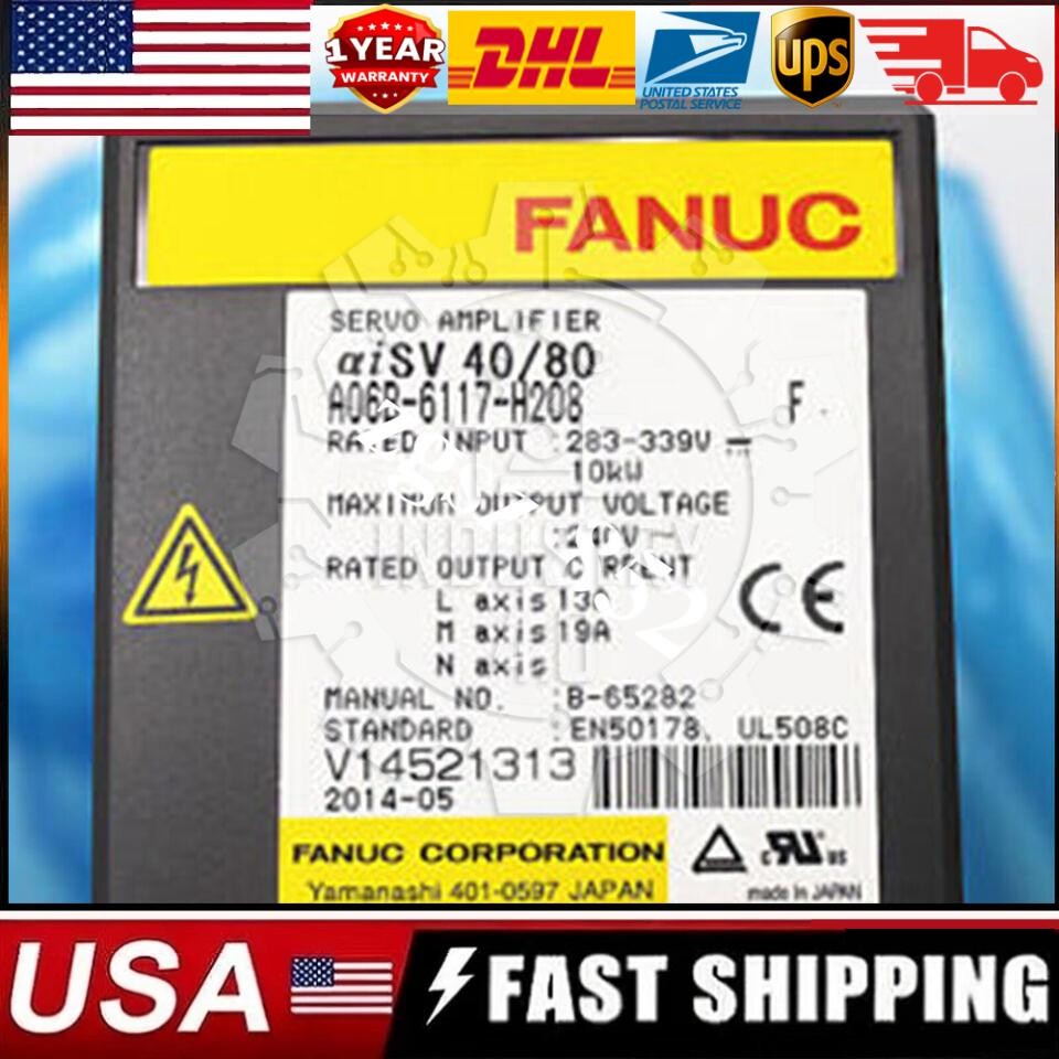 1PC New Fanuc A06B-6117-H208 Servo Driver Expedited Shipping FEDEX DHL