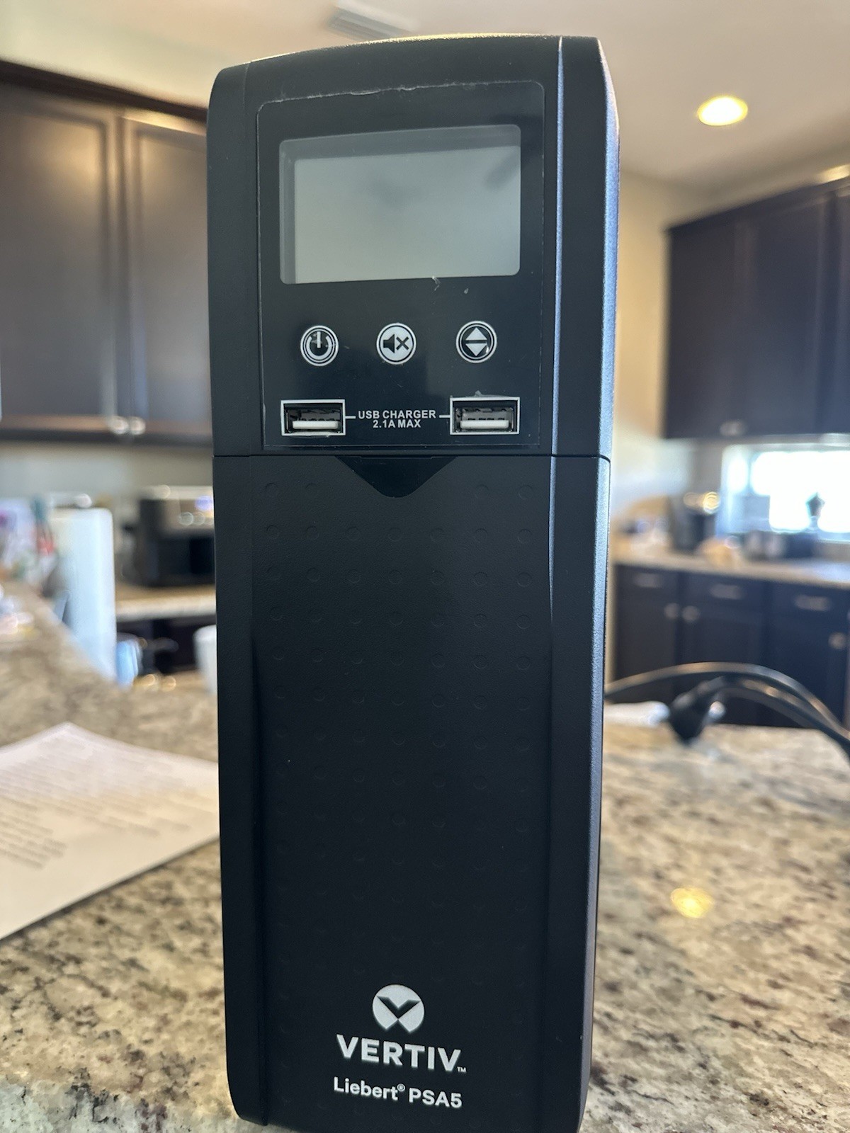Vertiv Liebert PSA5 uninterruptible power supply (UPS) PSA5-1000MT120 No Battery