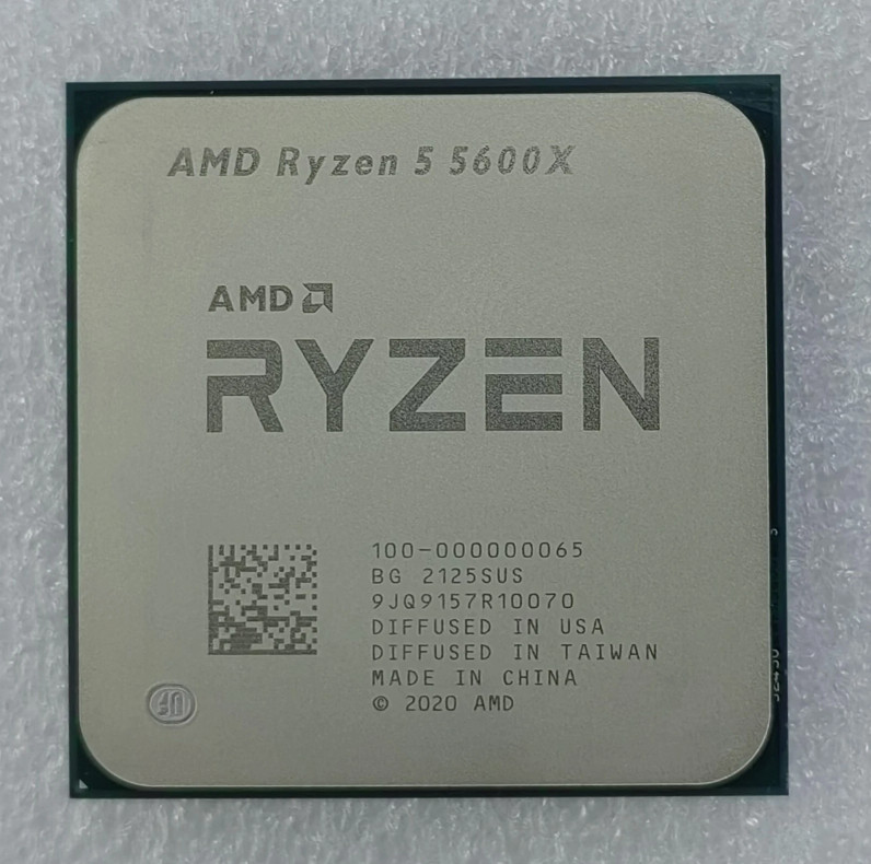 AMD Ryzen 5 5600X Desktop Processor AM4 R5 Six-core 100-00000065 Good condition