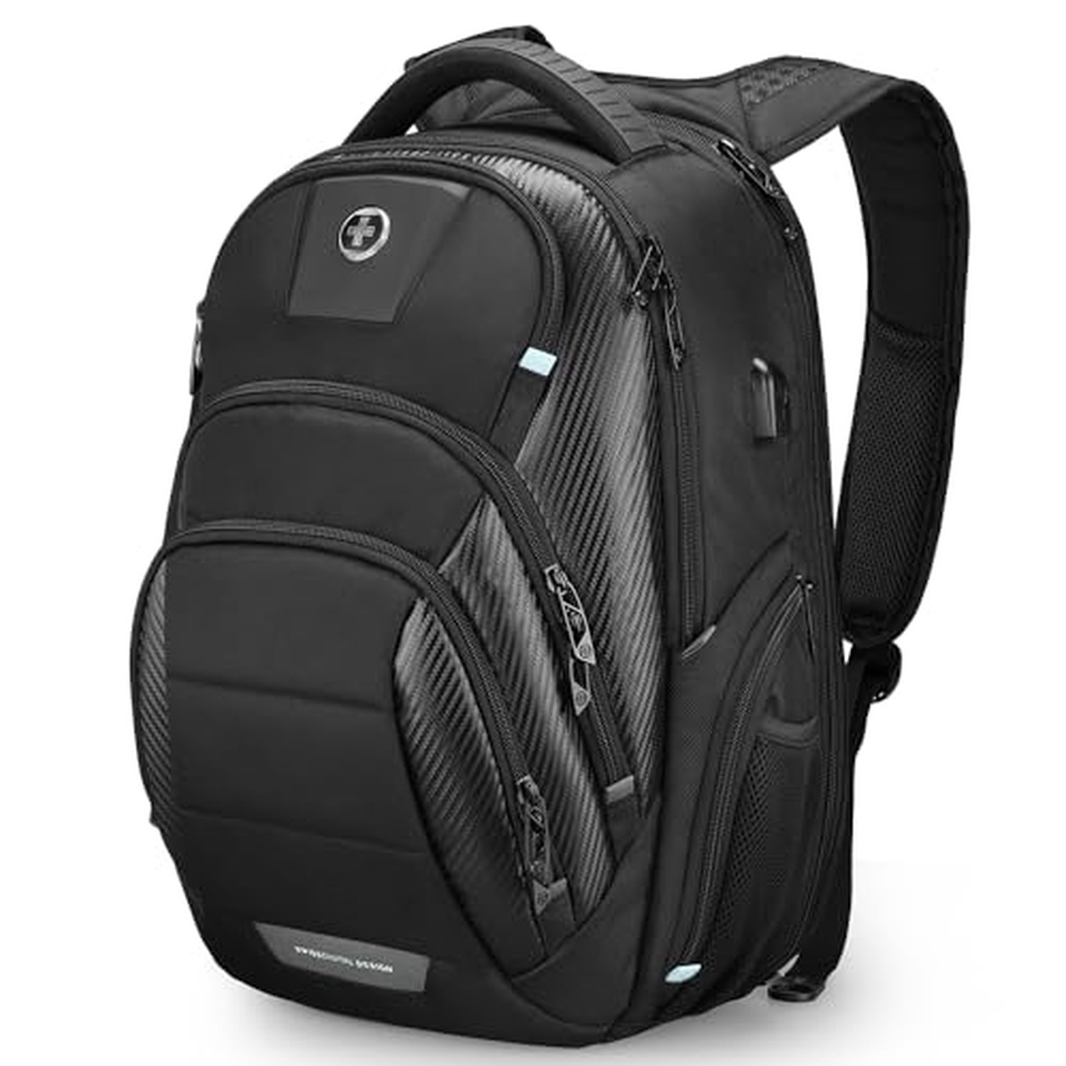Swissdigital Design Men's 17-Inch Laptop Backpack with TSA SD1643FB-01 17Inch