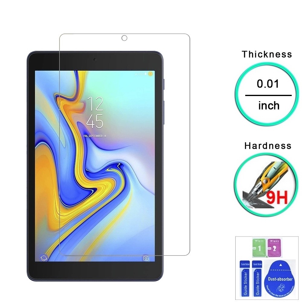 Galaxy A 8.0 SM-T387 9H Tempered Glass Screen Protector,HD Clarity Anti-Scratch 