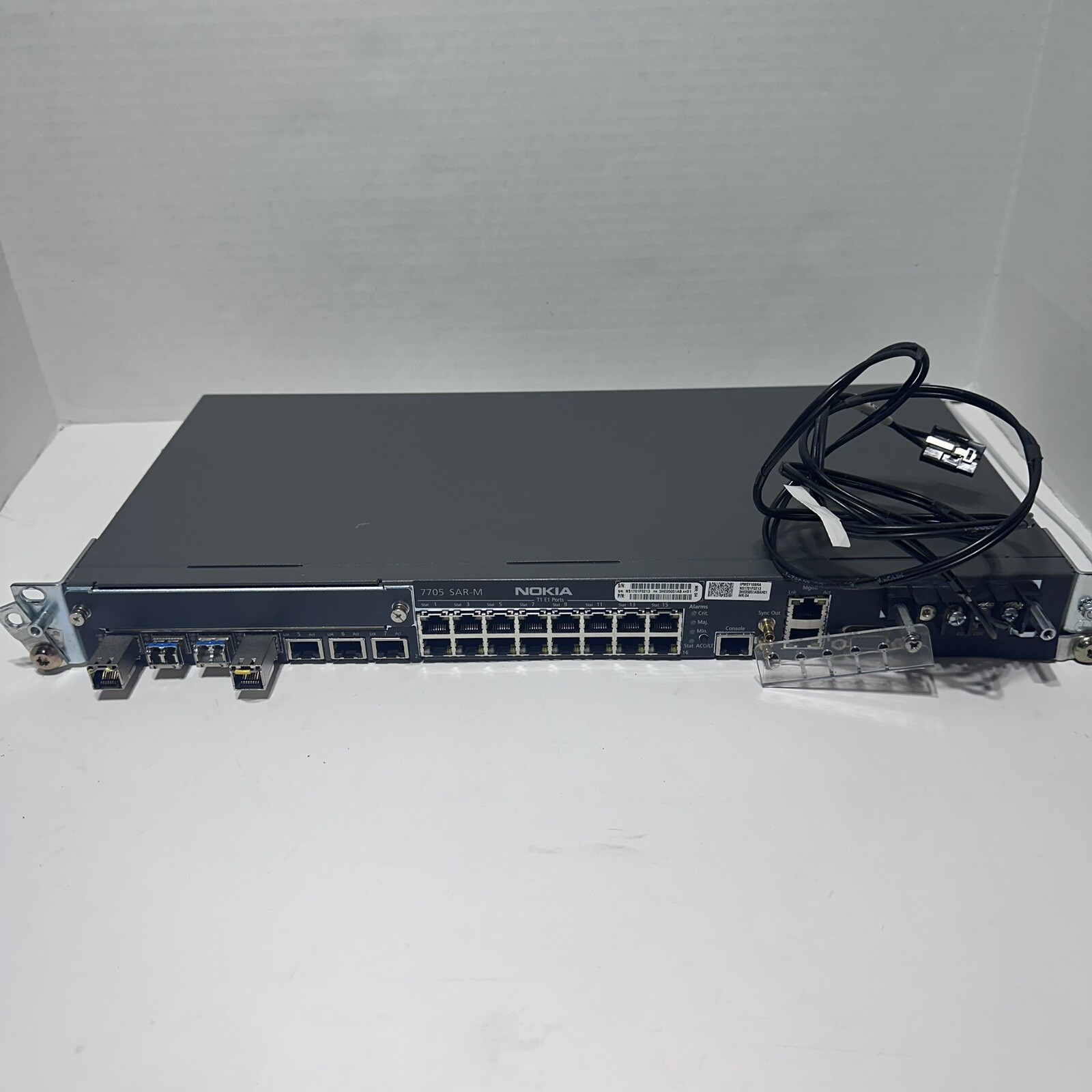 NOKIA Alcatel Lucent 7705 SAR-M Service Aggregation Router T1/E1 P/N: 3HE05051AB