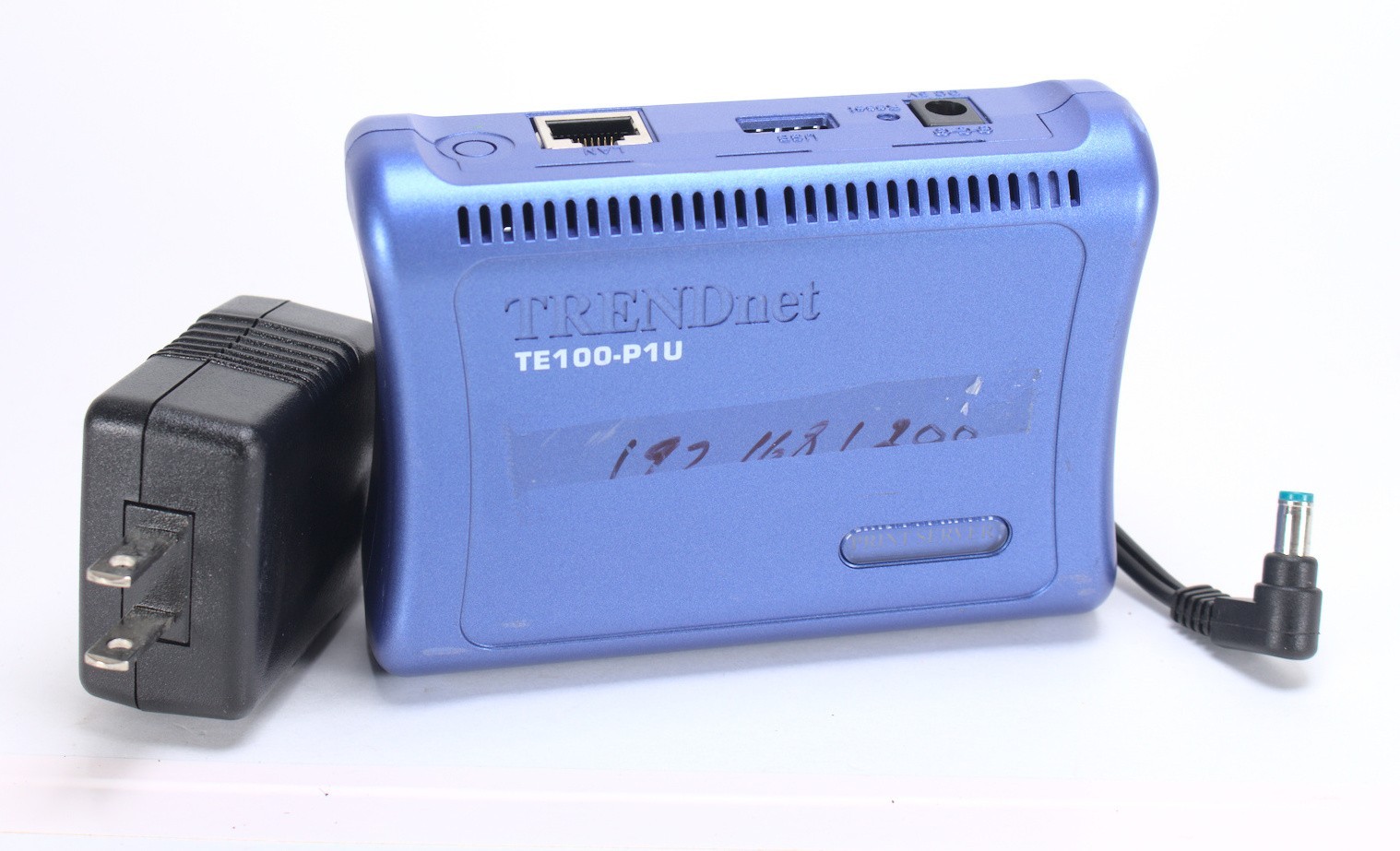 TRENDnet TE100-P1U USB 2.0 Print Server 10/100 Network Speed