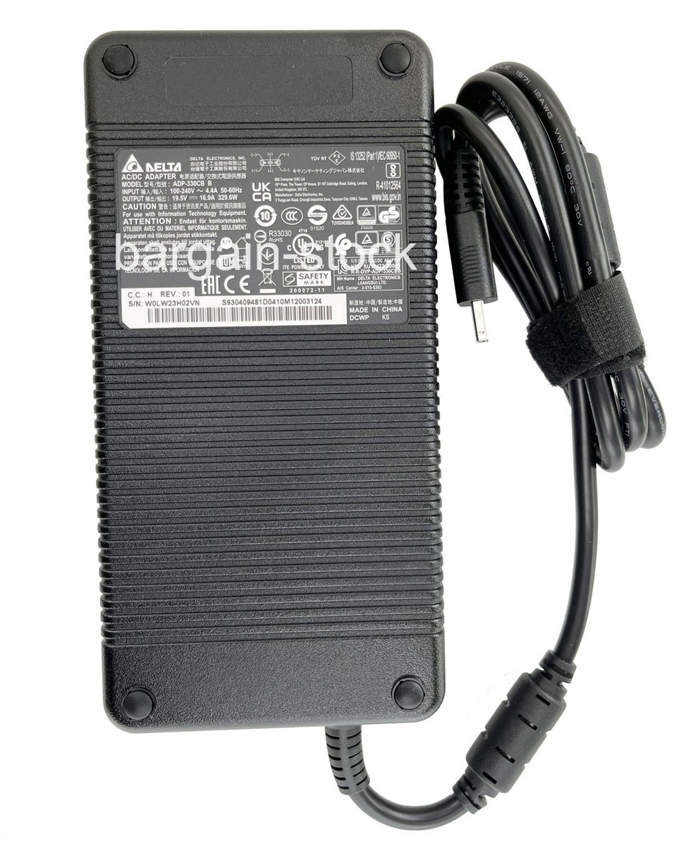 Original Delta 330W AC Adapter Charger For MSI Vector GP68HX GP66HX GP76HX 12UGS