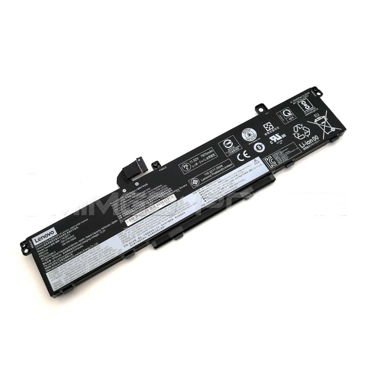 Genuine Laptop Battery L19L6P71 L19C6P71 For Lenovo ThinkPad P15 P17 T15G Gen 1