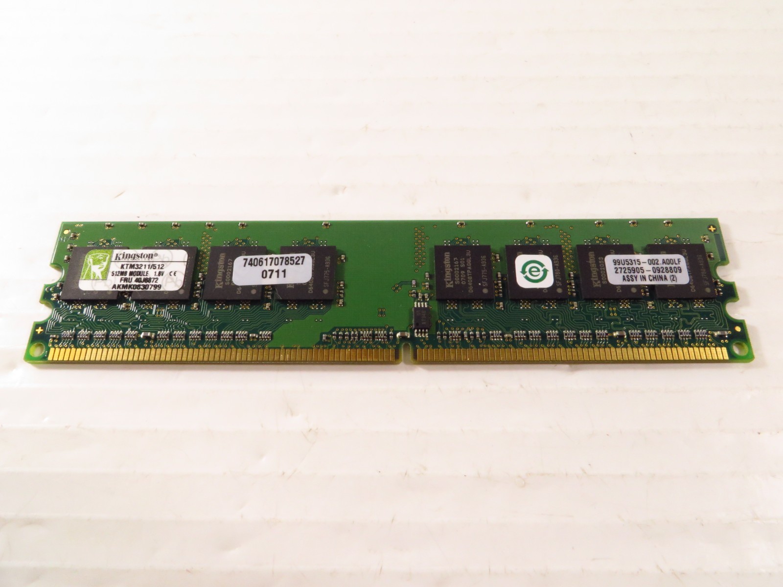 Kingston KTM3211/512 512MB PC2-4200 Memory RAM