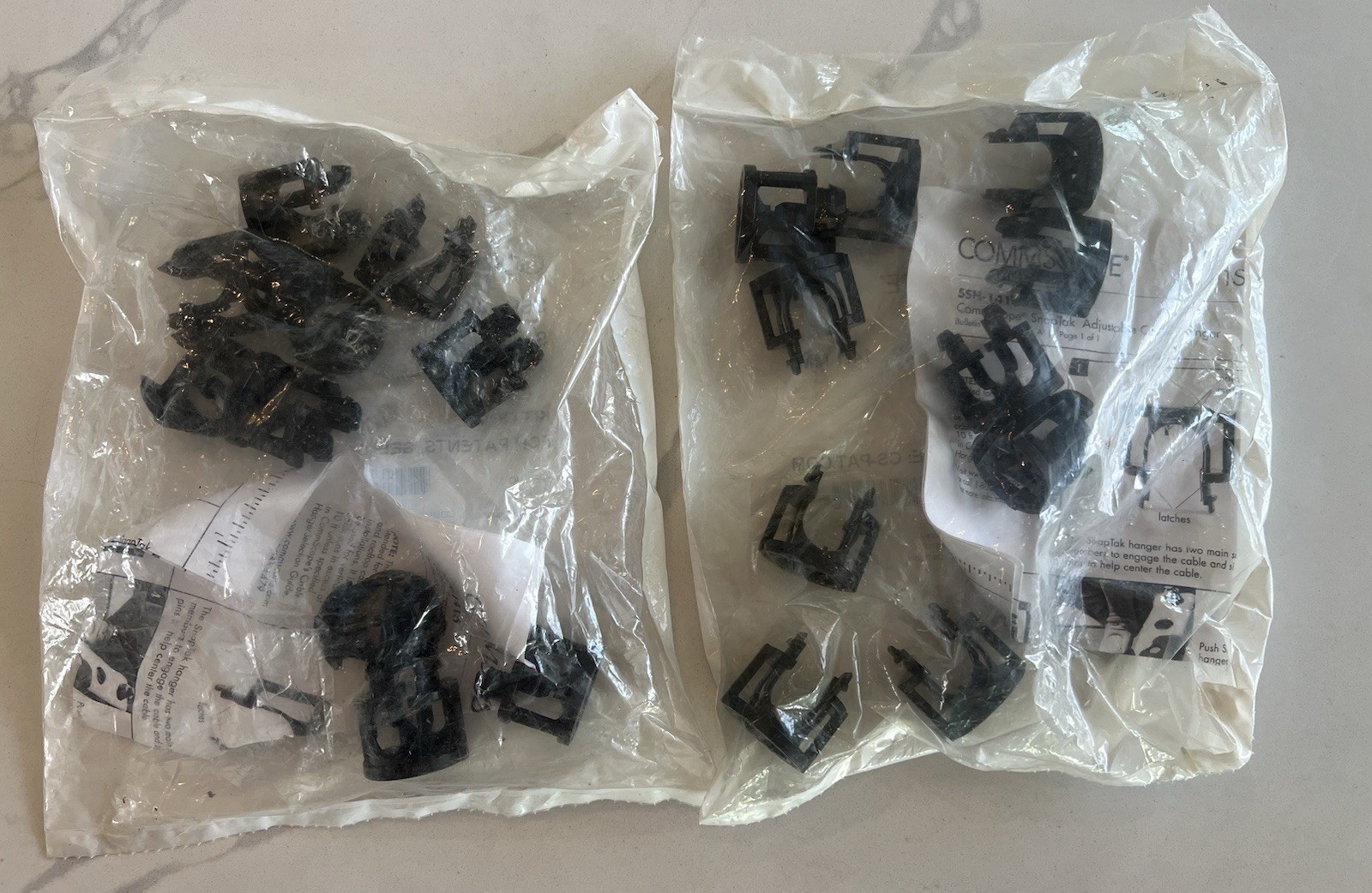 New Old Stock Commscope SSH-1416 Snaptak Hanger 14.1-16.0MM Cables (Lot of 2) 
