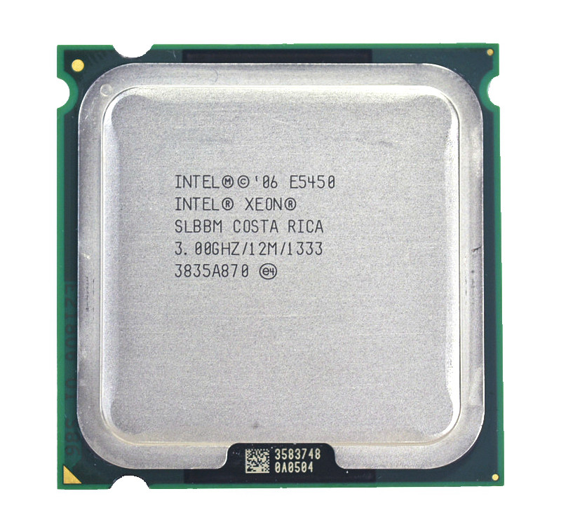 Intel Xeon E5450 3.00 GHz SLANQ Quad-Core 4 Threads 80 W LGA775 CPU Processor