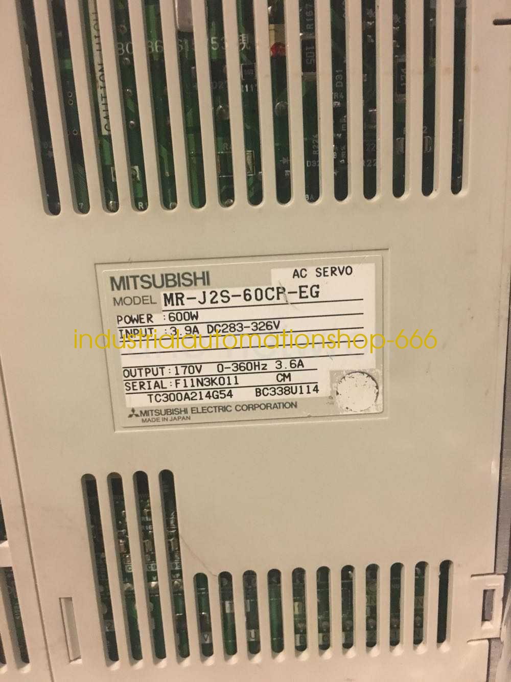 1PC NEW Mitsubishi MR-J2S-60CP-EG Servo Driver Via DHL or FedEX