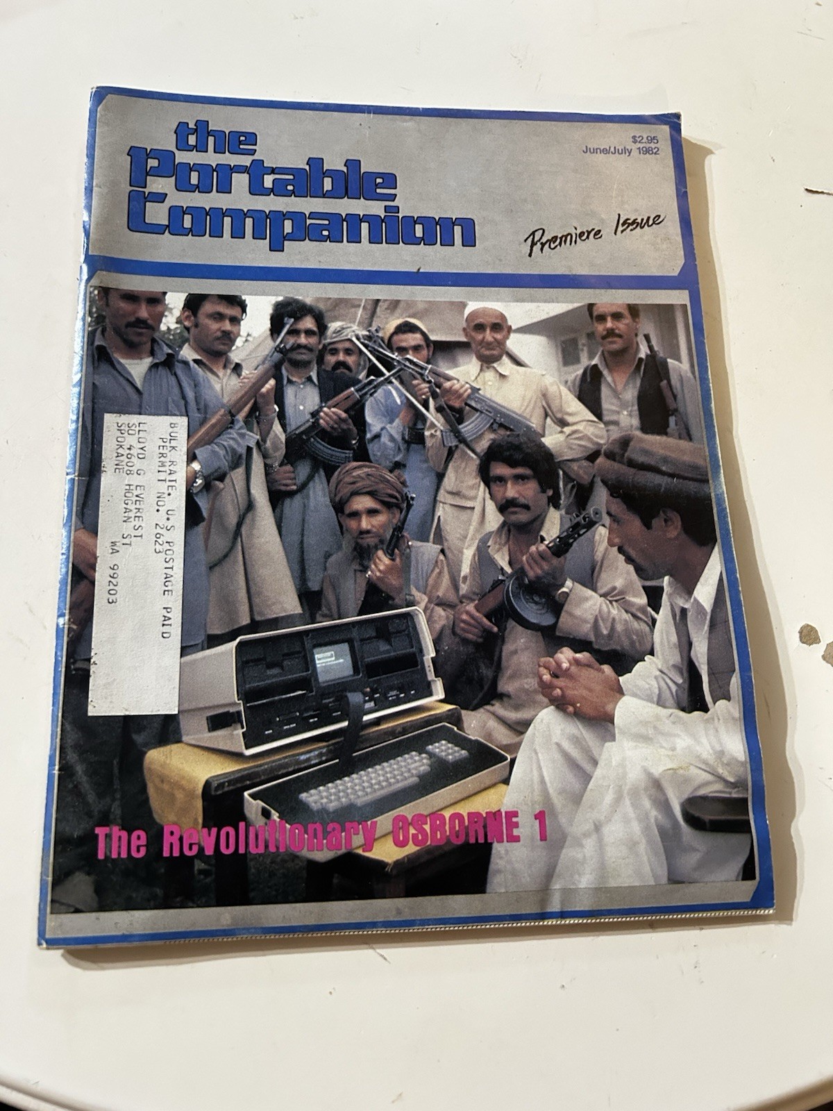 The Portable Companion June July 1982 Premiere Issue Osborne 1 Computer Magazine