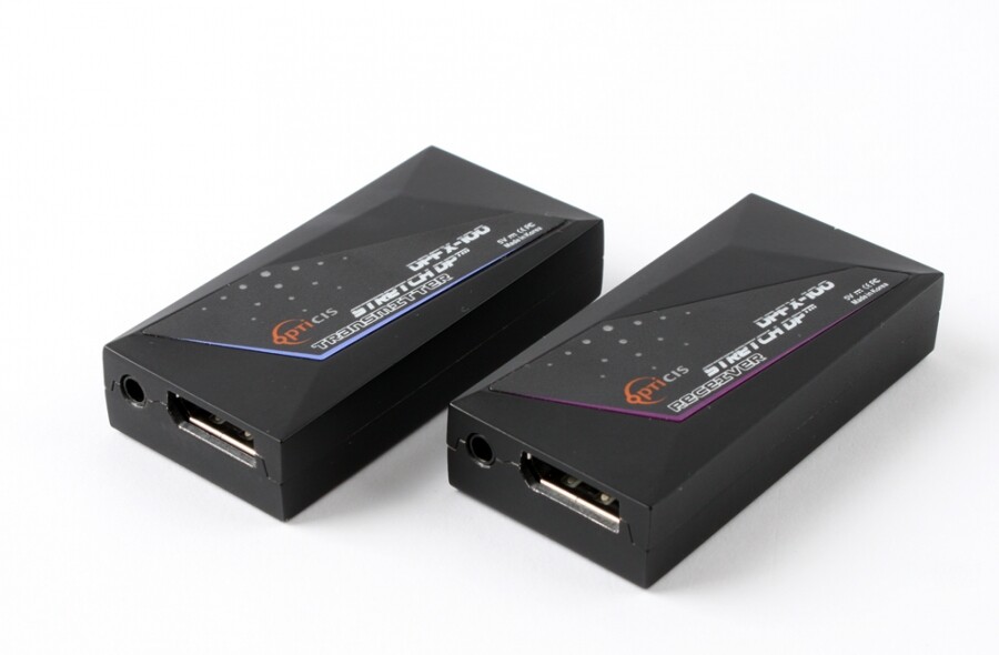 OPTICS DPFX-100 TR DUAL FIBER DISPLAYPORT 1.1 EXTENDER TRANS/REC MXDM170901169