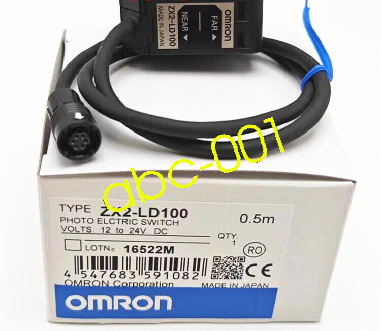 OMRON ZX2-LD100 laser smart sensor