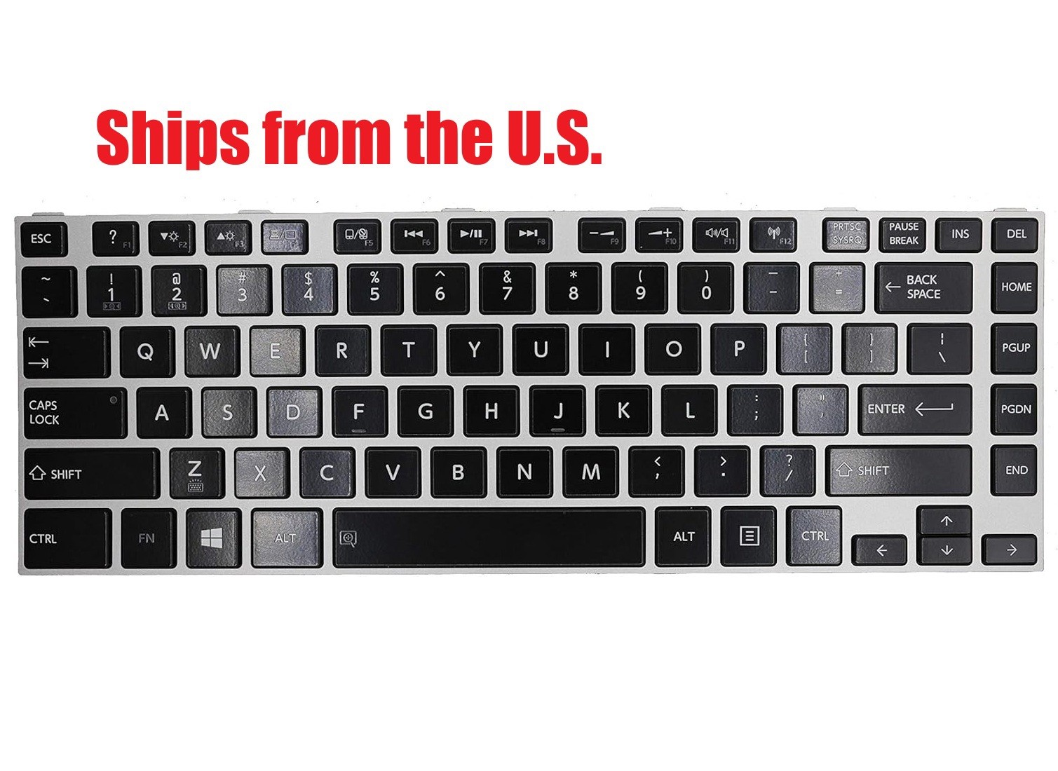 For  Toshiba Satellite E45-A US Keyboard Original New Backlit