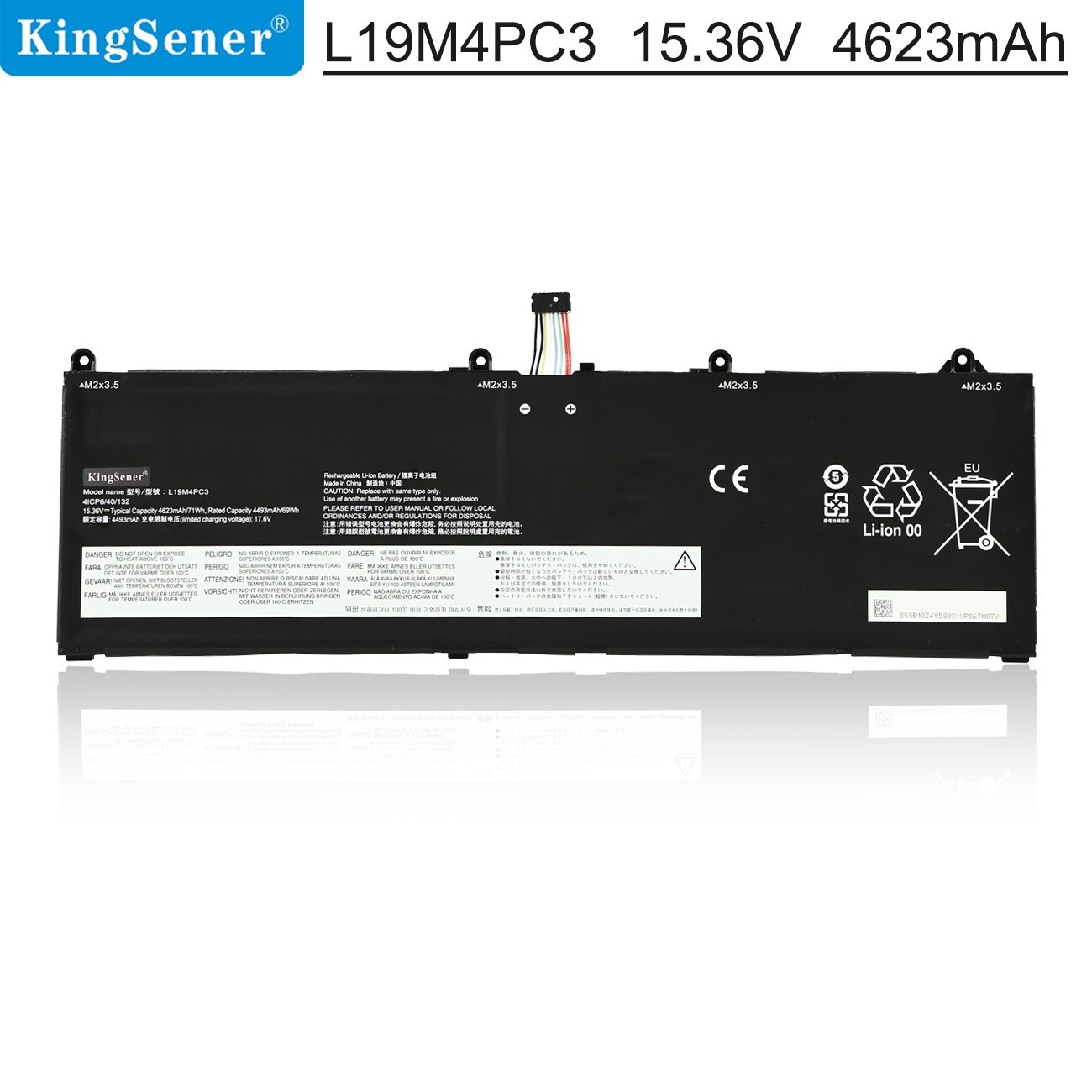 71WH L19C4PC3 L19M4PC3 Battery For Lenovo Legion 7-15ARH5 7-15IMH5 S7-15IMH5