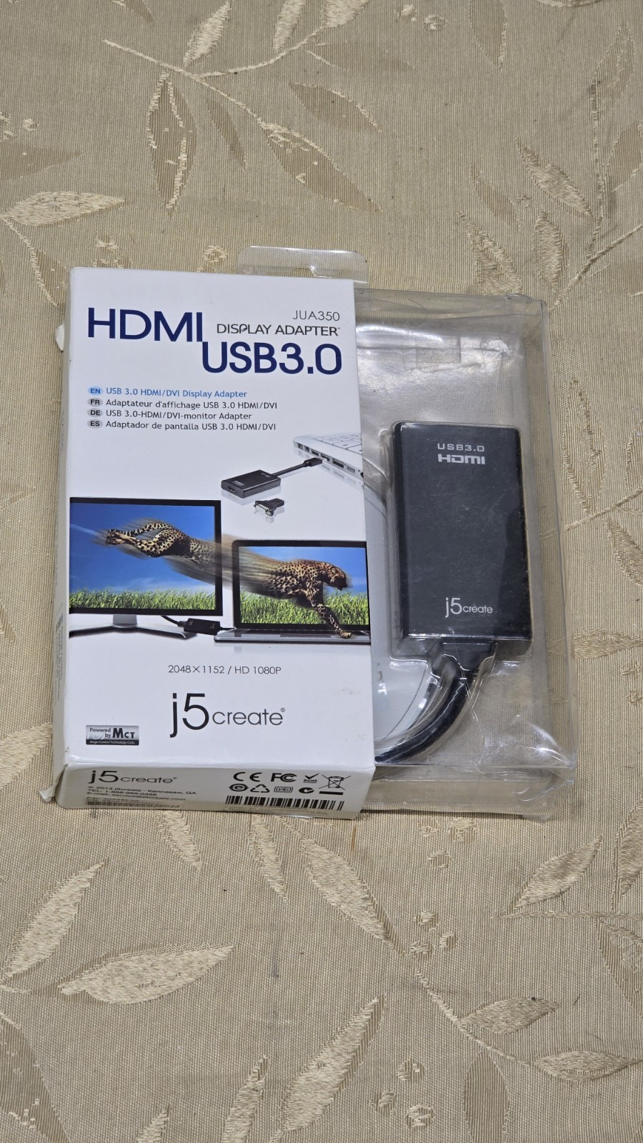 J5Create HDMI USB 3.0 Display Adapter Jua350