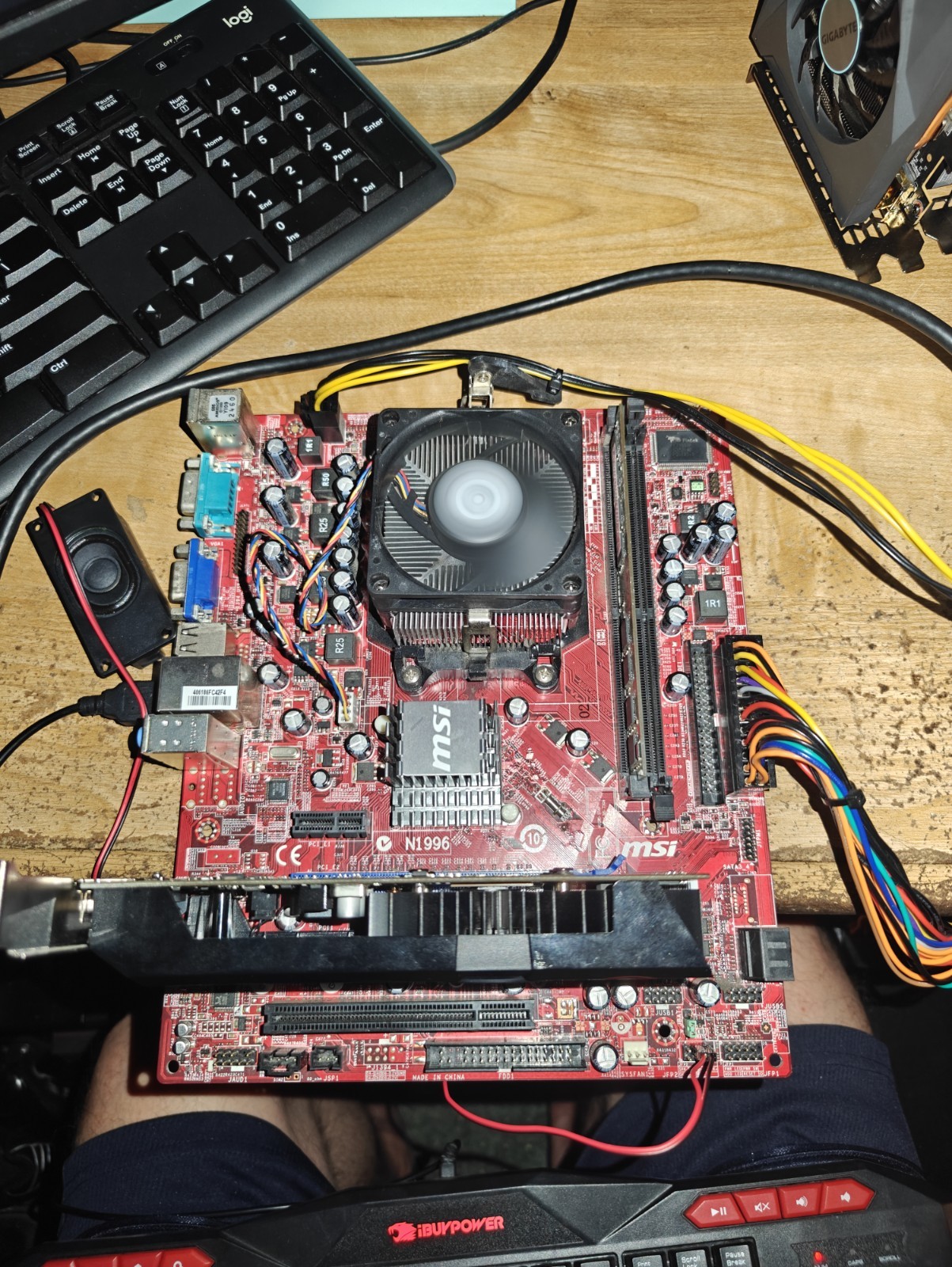 MSI K9N6PGM2-V2 MS-7309 v 2.1 Socket AM2+/AM2