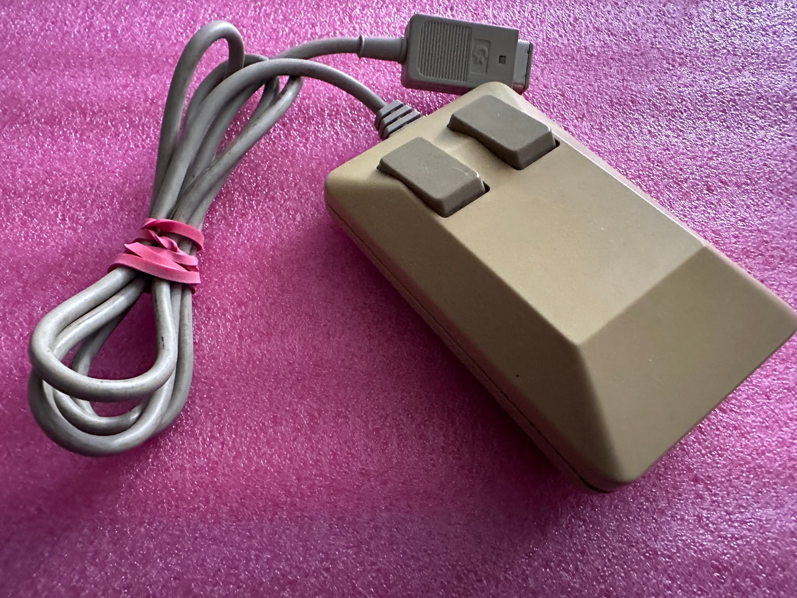 Atari Tank Mouse Computer Mouse, Works Incorrectly, Lightly Defective #54 26