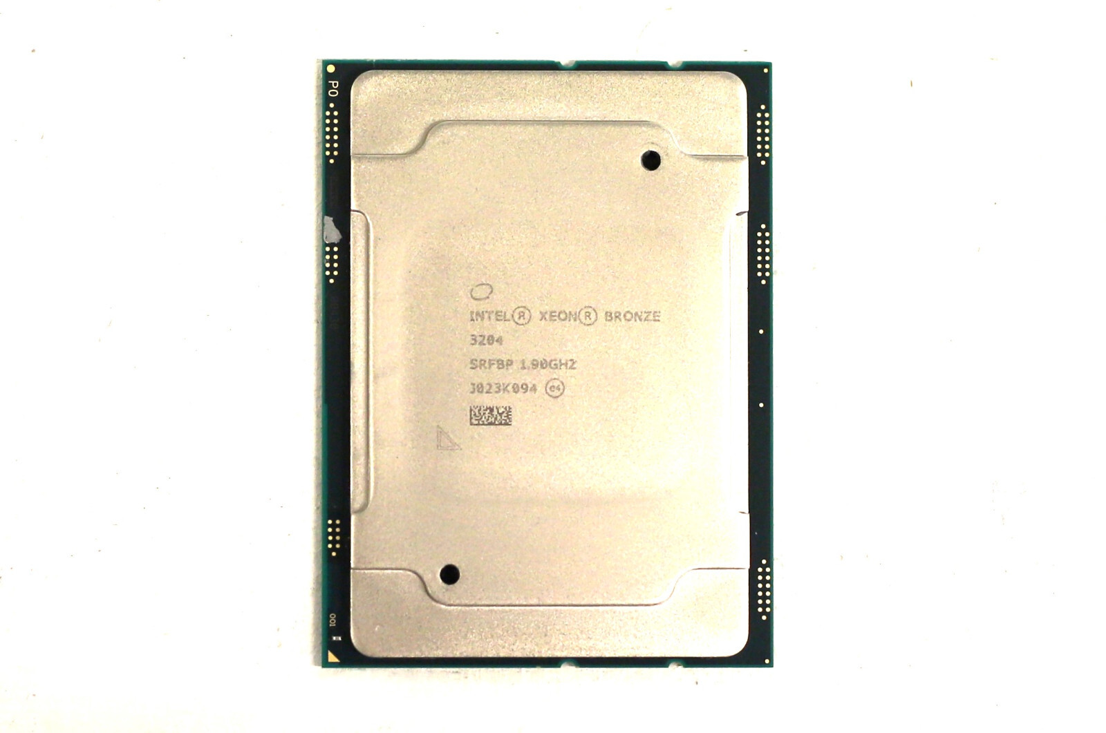 Intel Xeon Bronze 3204 1.90GHz 6-Core 8.25 MB LGA 3647 Processor P/N: SRFBP