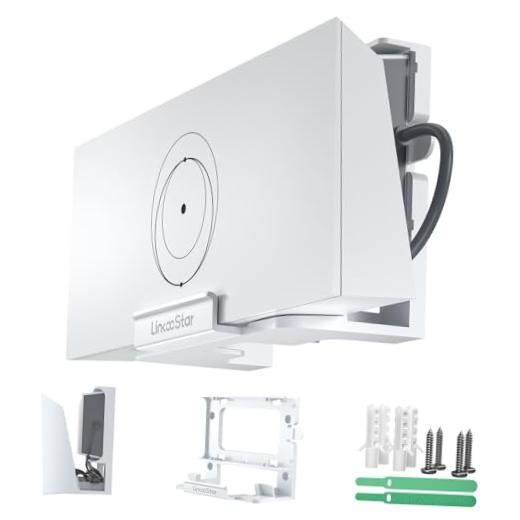 Linkoostar Starlink Gen 3 Router Mount - All in One - Wall Mount Starlink Router