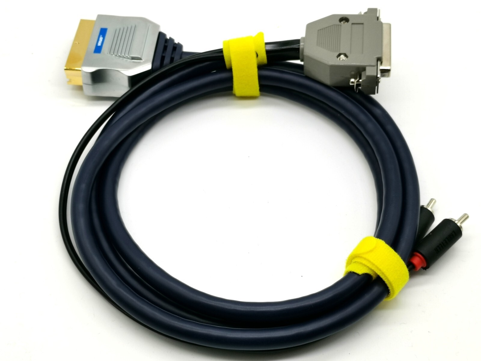 RGB SCART GOLD PLATED CABLE AMIGA 500 600 1200 2000 3000 4000 GENUINE DB23