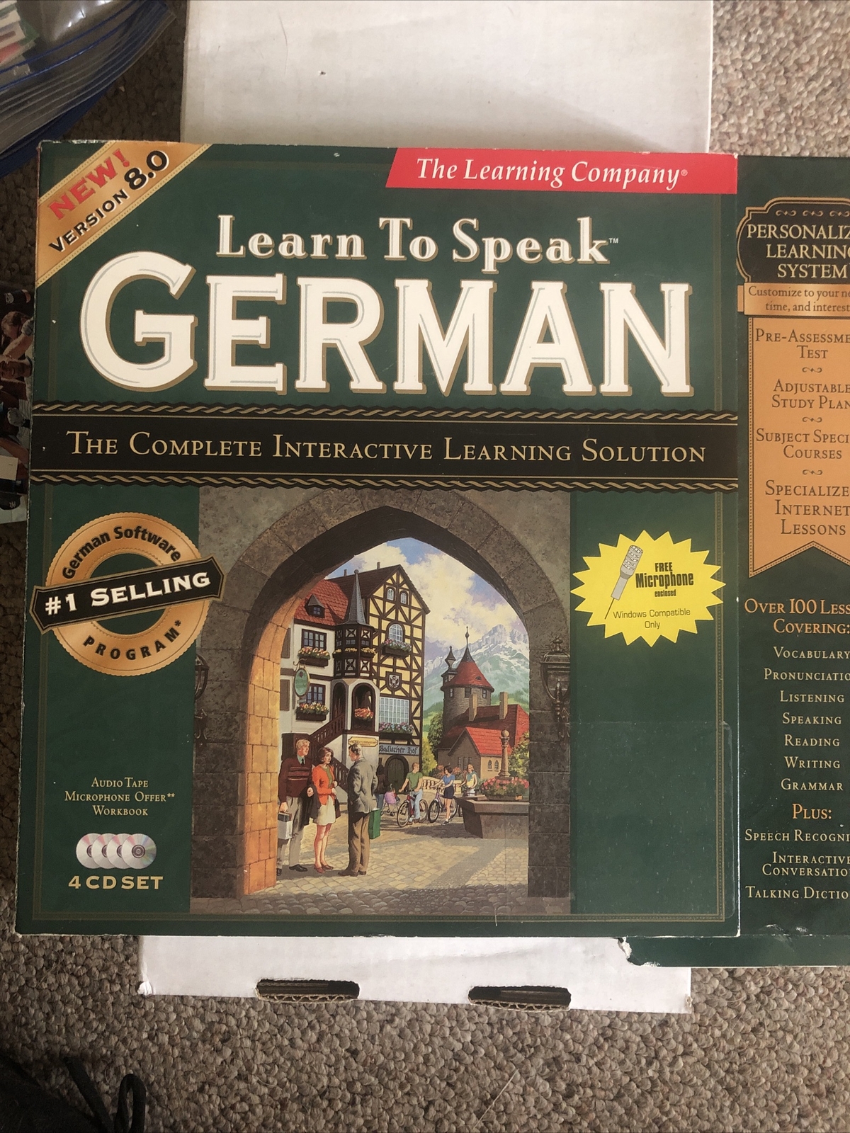 The Learning Company Learn to Speak German 8.0