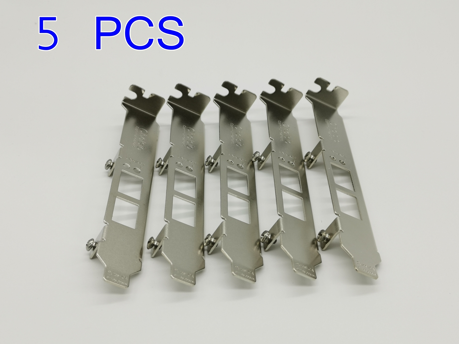 5PCS Full height Tall Bracket for Chelsio 110-1088-30 CC2-N320E-SR N320E card