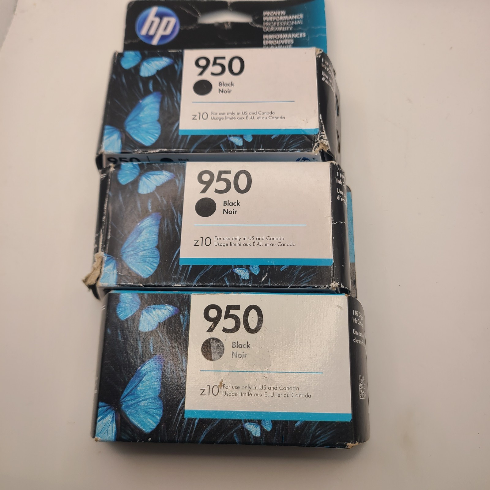 3x Genuine HP 950 Ink Cartridge For HP 8620 8630 8625 Printer 2020 EXP NIB