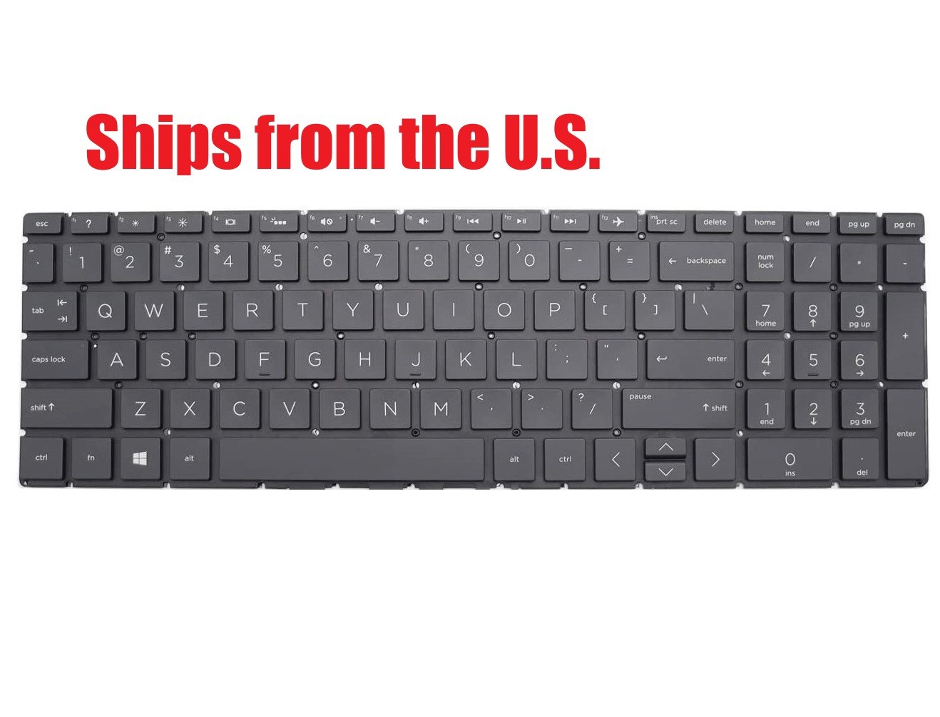 HP Pavilion 15t-cs300 US Black Keyboard New Original Backlit