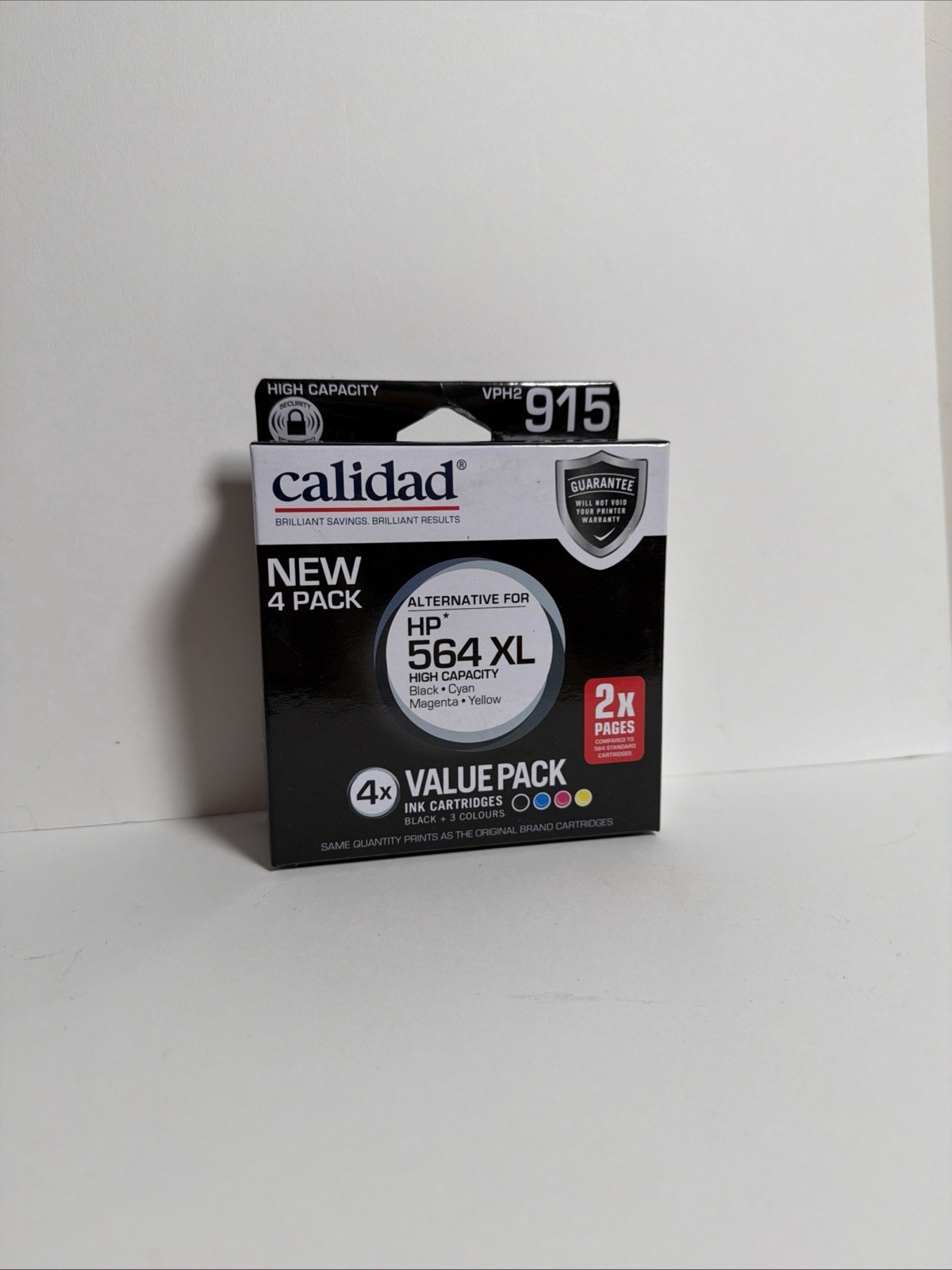 Calidad HP 564 XL Value Pack x 4 Cartridges Printer Ink X 4 (915 VPH2) BRAND NEW