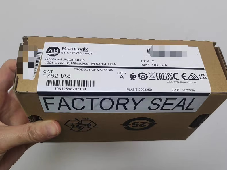 1 Pcs New Allen Bradley 1762-IA8 MicroLogix 8 Pt Digital Input Module 1762IA8