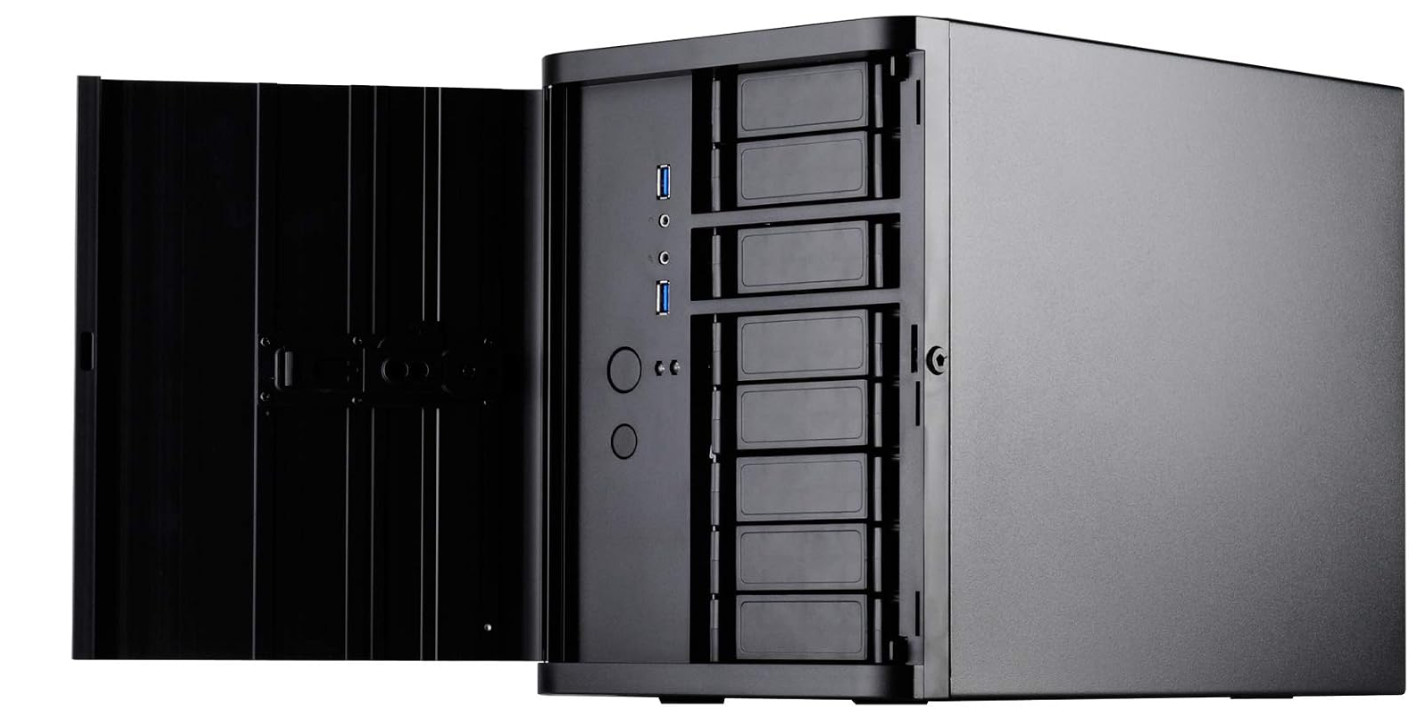 SilverStone DS380B Technology Premium Mini-ITX/DTX Small Form Factor Case