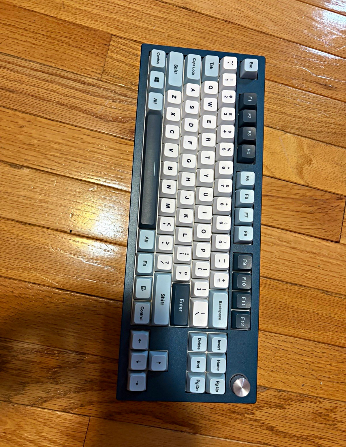 Montech MKey TKL Mechanical Wired Keyboard Blue/White QWERTY Multimedia