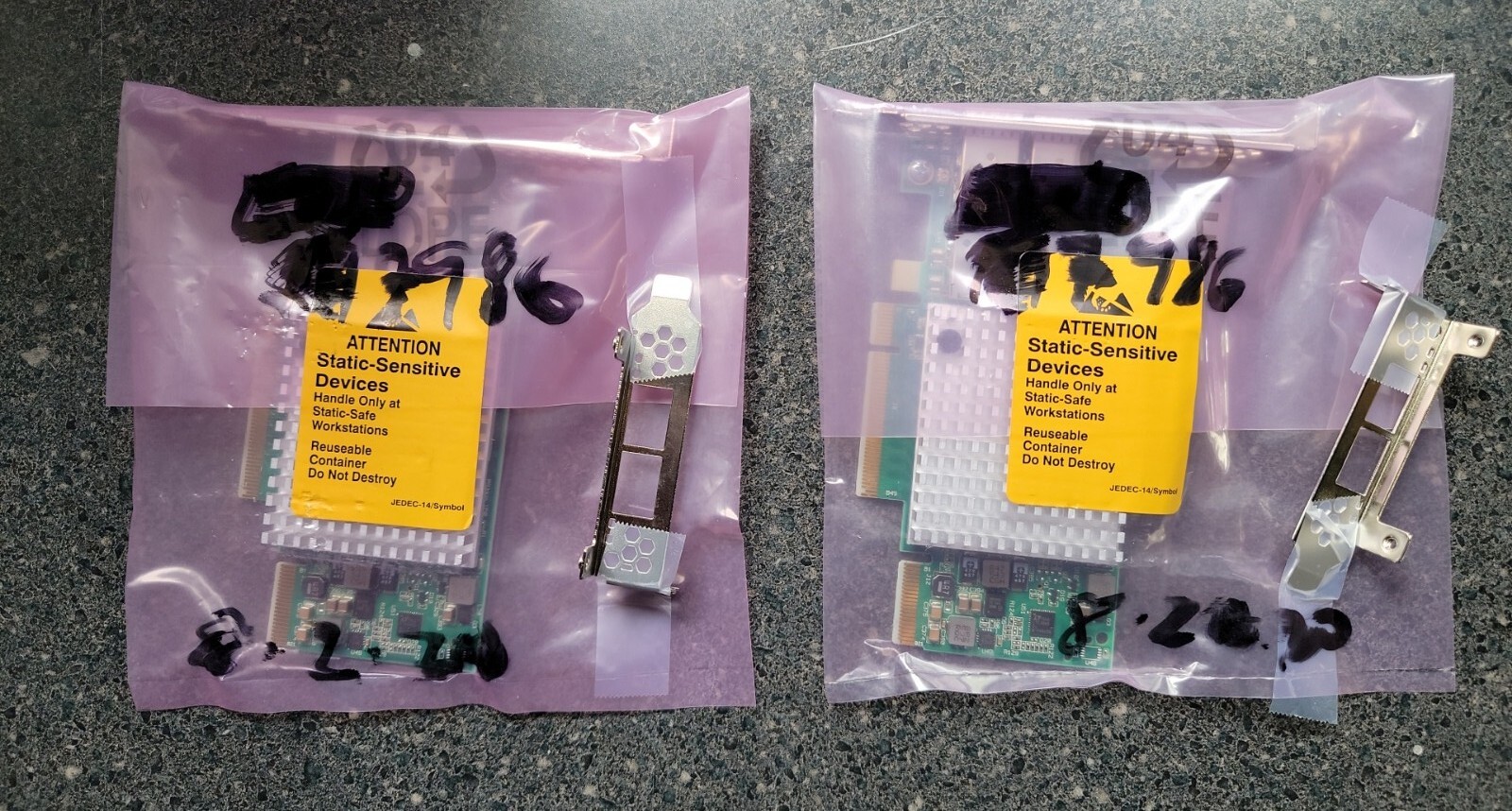 Free shipping 2 New Solarflare SF432-1012 - R3.3 SFP S7120 10Gbe PCI-e Card