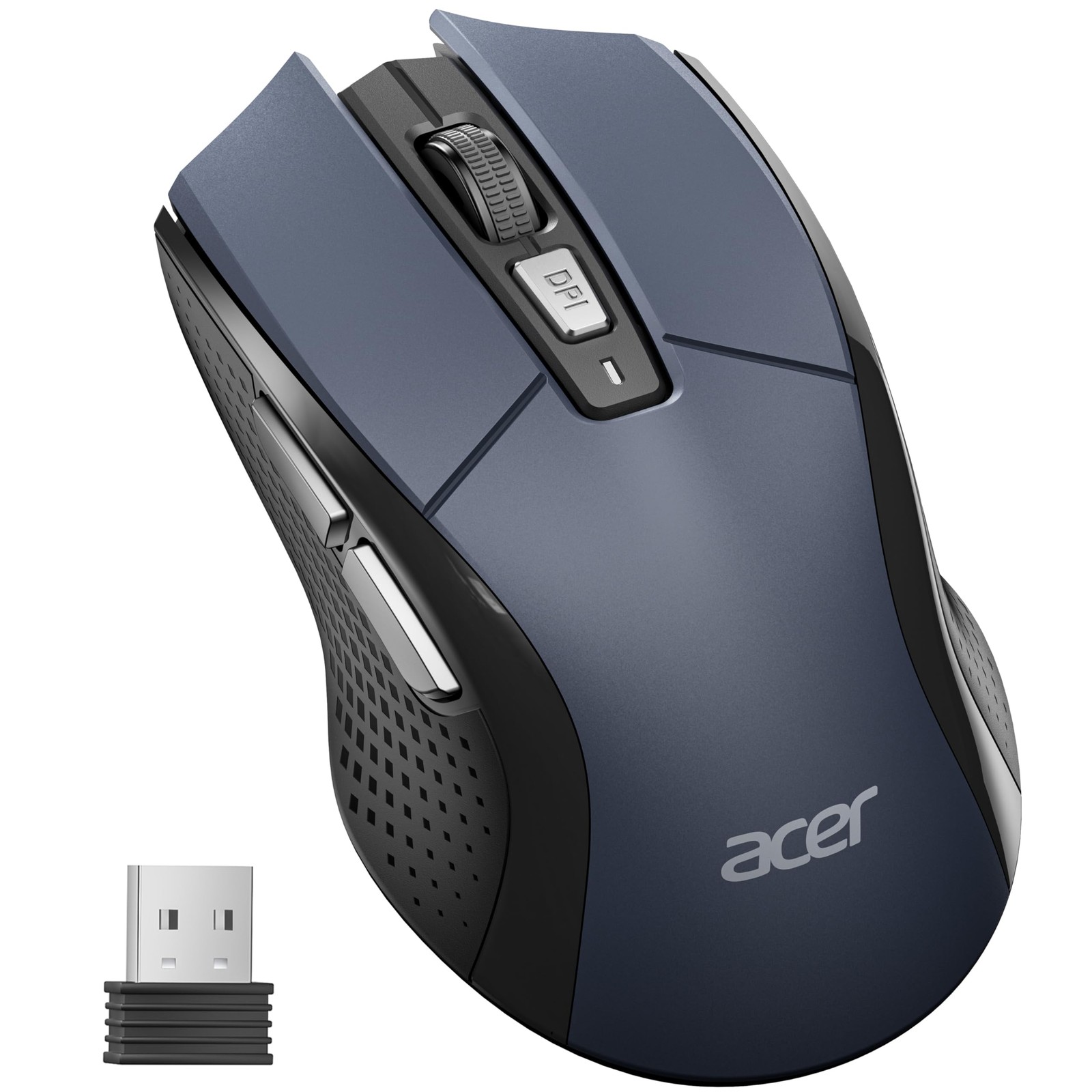 Wireless Mouse for Laptop, 2.4GHz Computer Mouse 5 Adjustable 4000 DPI