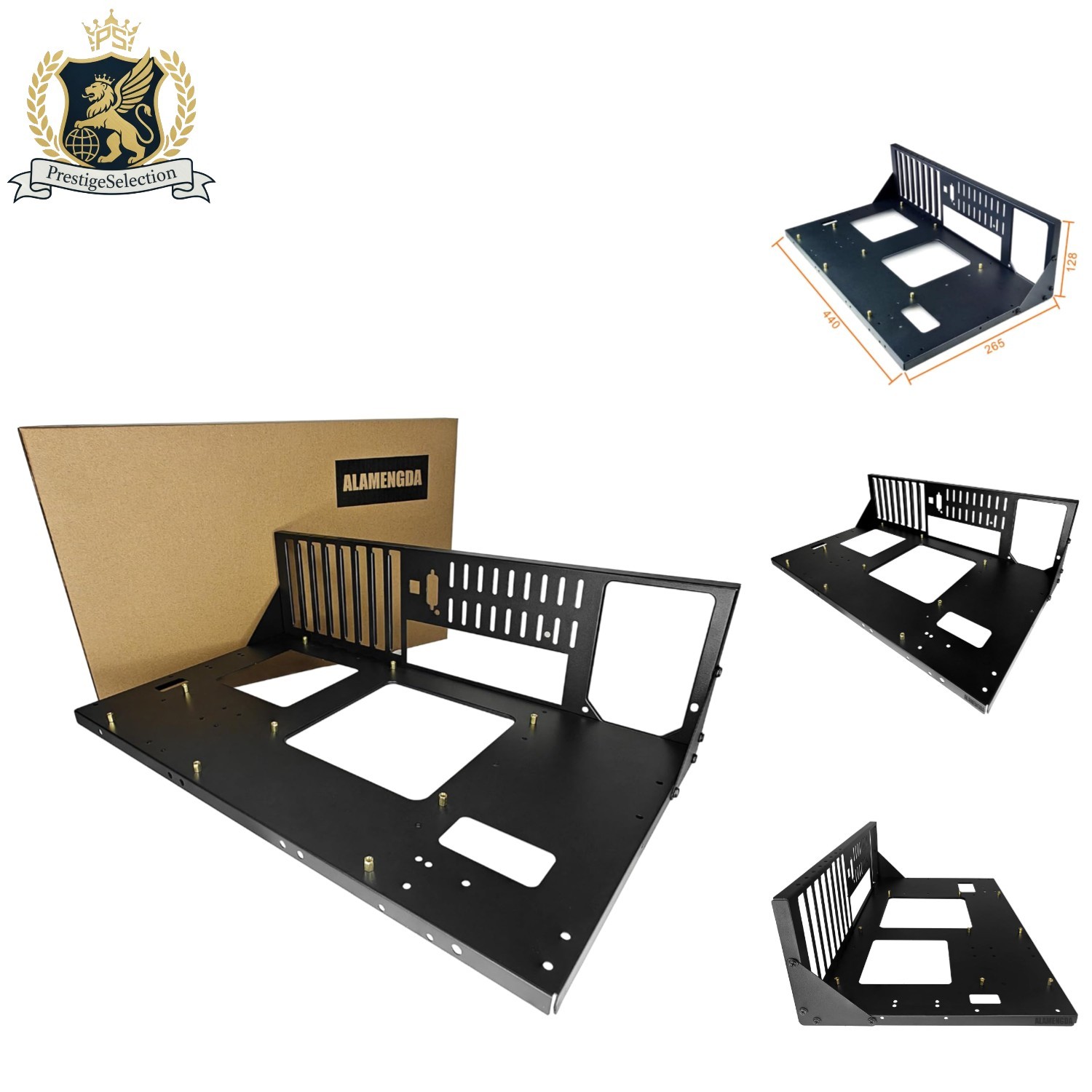 Compact DIY PC  Bench with Enhanced Heat Dissipation for Gamers & Builders