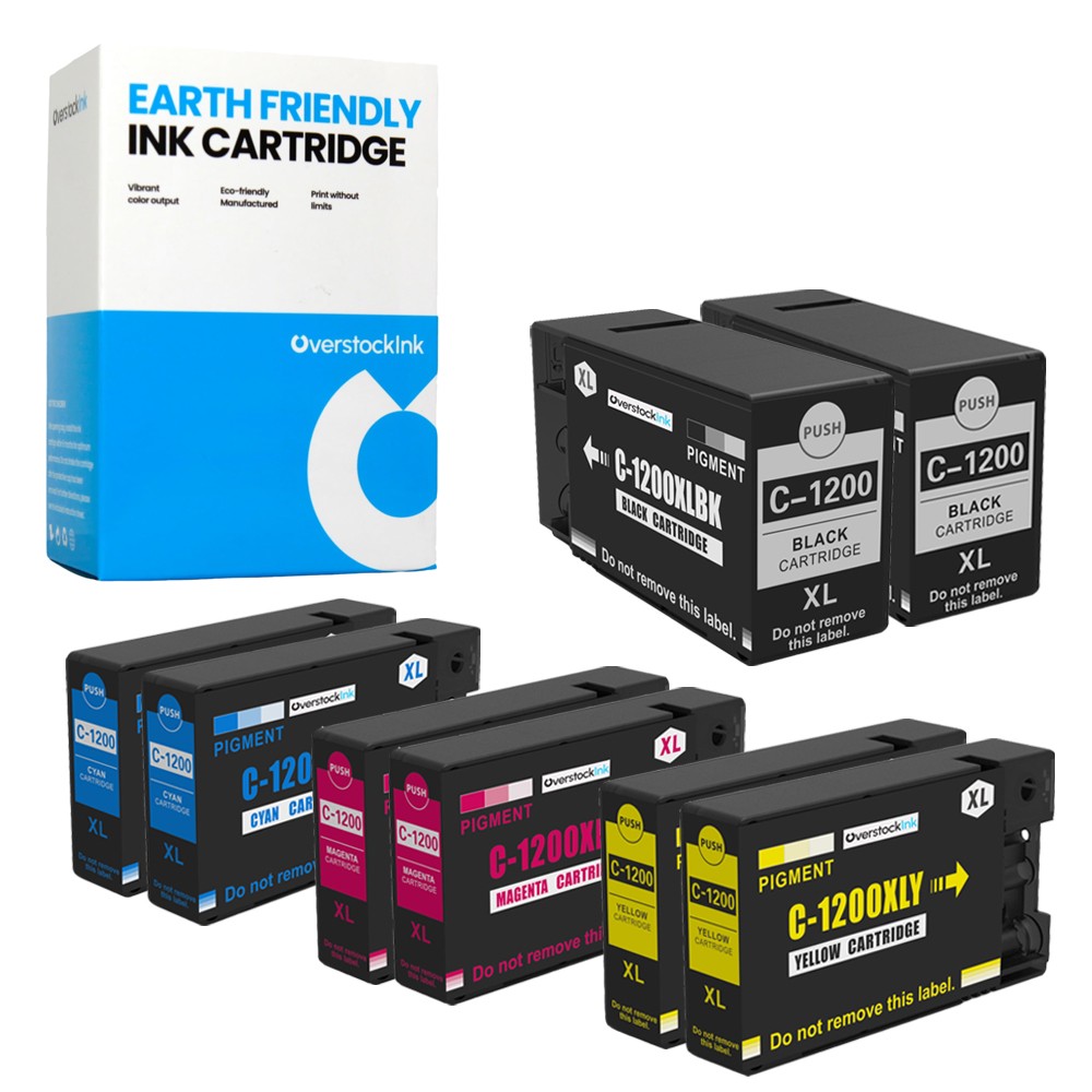 OSI Compatible 8PK PGI-1200XL Printer Cartridges fits Canon MAXIFY MB2320 MB2720
