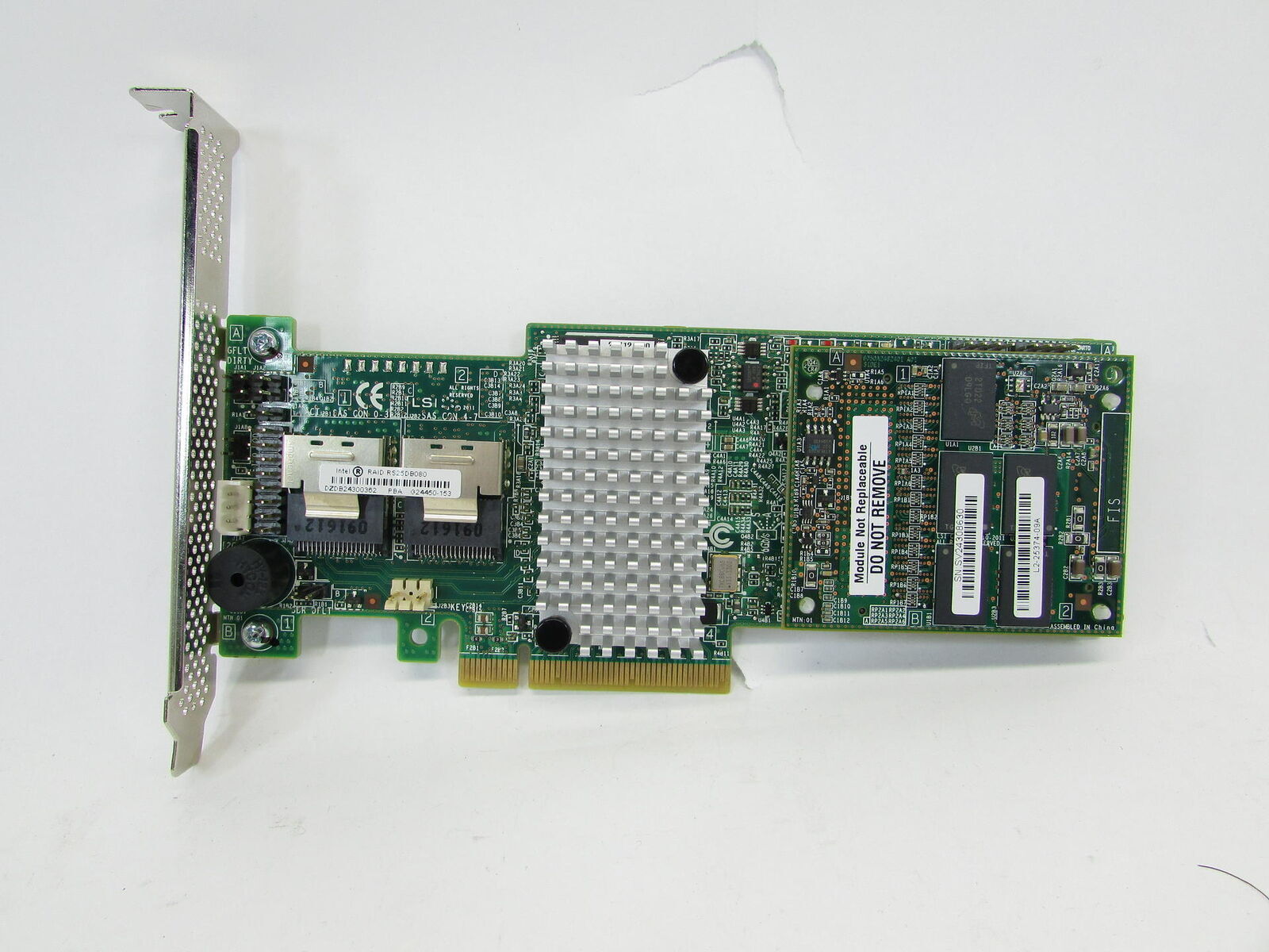 LSI MegaRaid Controller Card L2-25374-09A L3-25422-32A C5