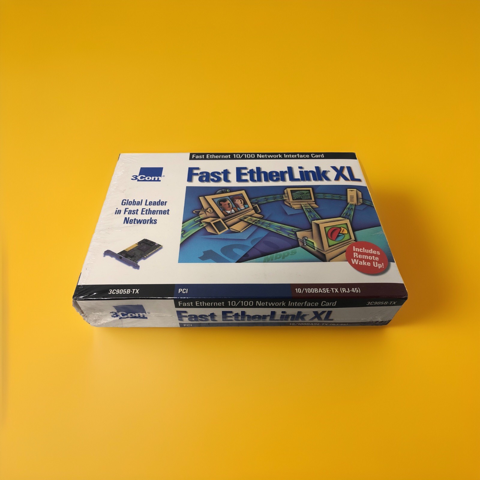 3COM Fast Etherlink XL PCI Ethernet Adapter 10/100 3C905B-TX - New/Sealed
