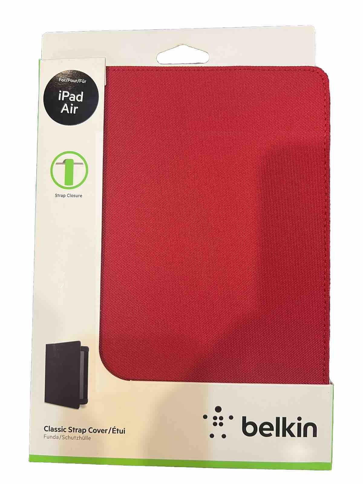 Belkin  Classic Strap Cover For iPad  Air -  Red