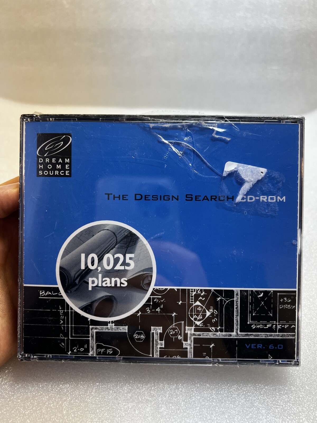 DREAM HOME SOURCE OVER 10,025 PLANS THE DESIGN SEARCH 4 CD-ROM SET- NEW