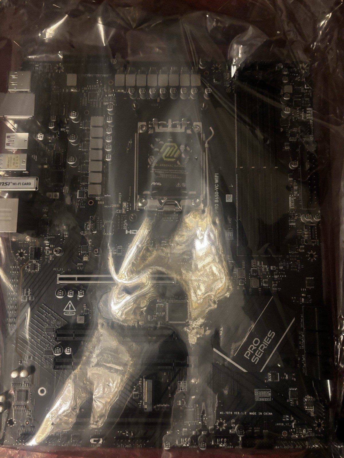 MSI Pro B650-VC WiFi AM5 ATX Motherboard