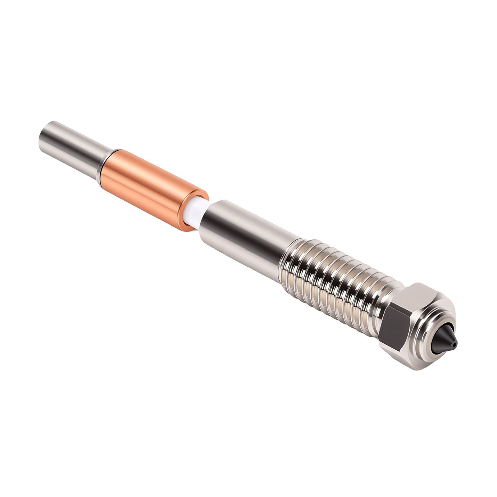 Bimetal Nozzle Fit For QIDI PLUS4 3D Printer Hardened Steel Tip Copper Body SQZX