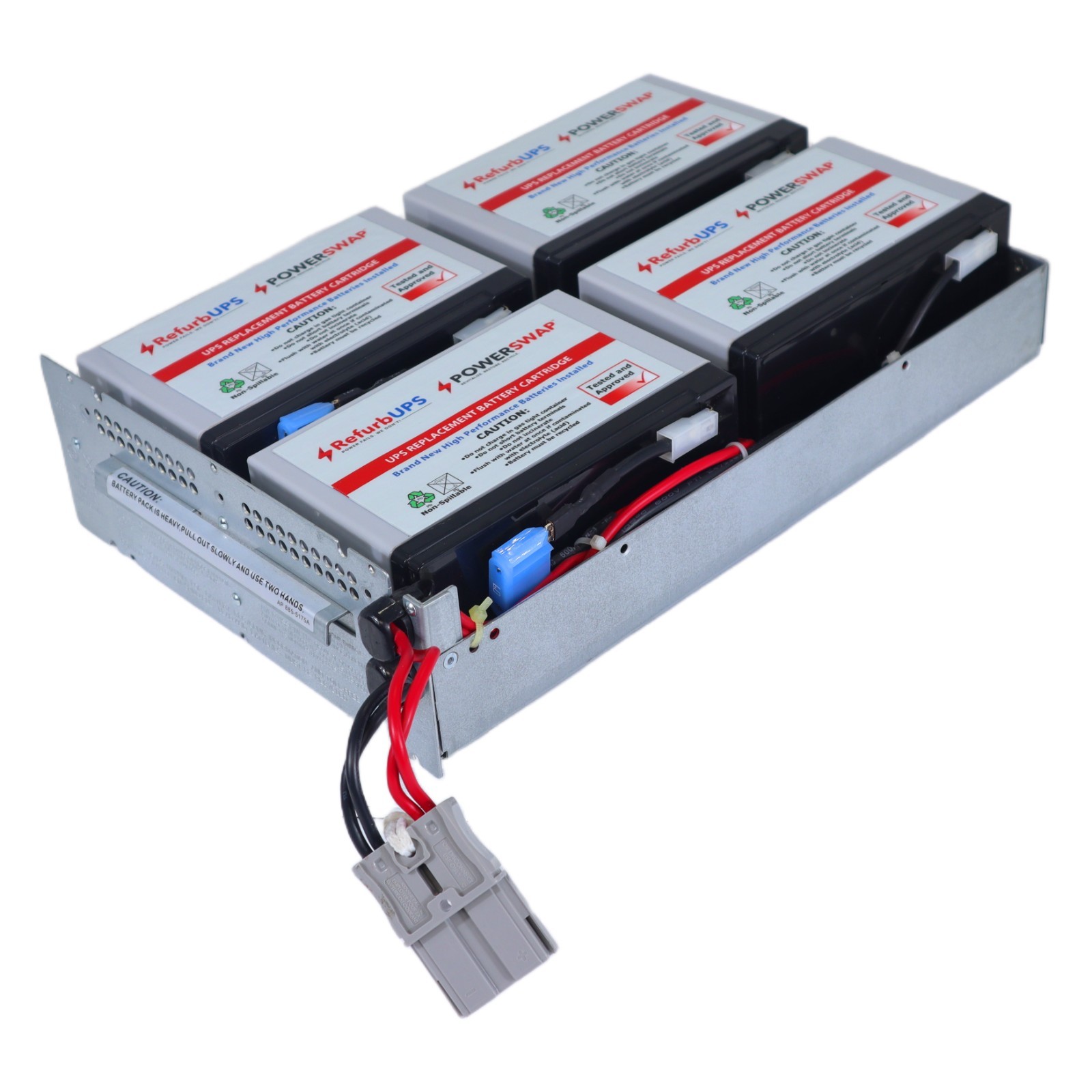 APC RBC132 Battery Cartridge With New Batteries - Hot SWAP Ready